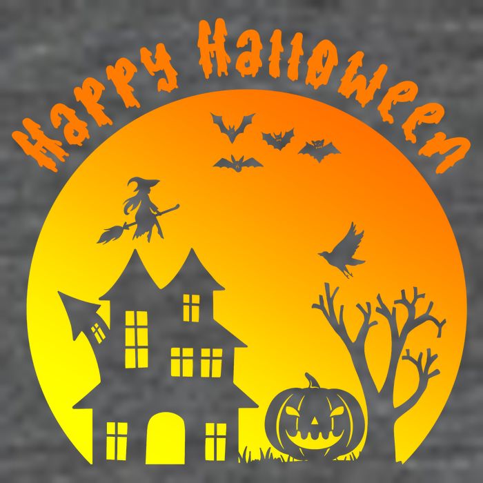 Happy Halloween Festive Spooky Hoodie