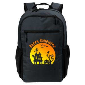 Happy Halloween Festive Spooky Daily Commute Backpack