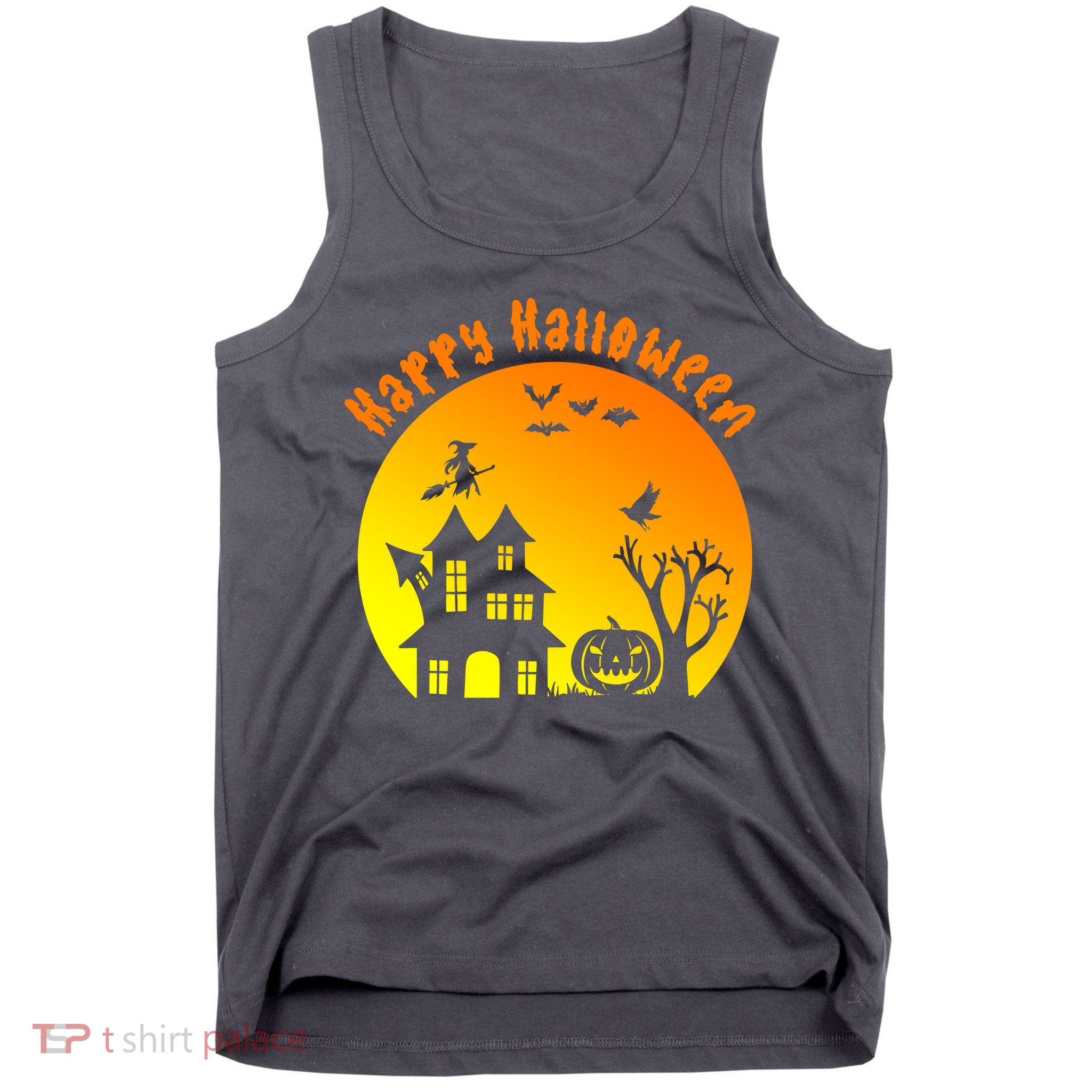 Happy Halloween Festive Spooky Tank Top