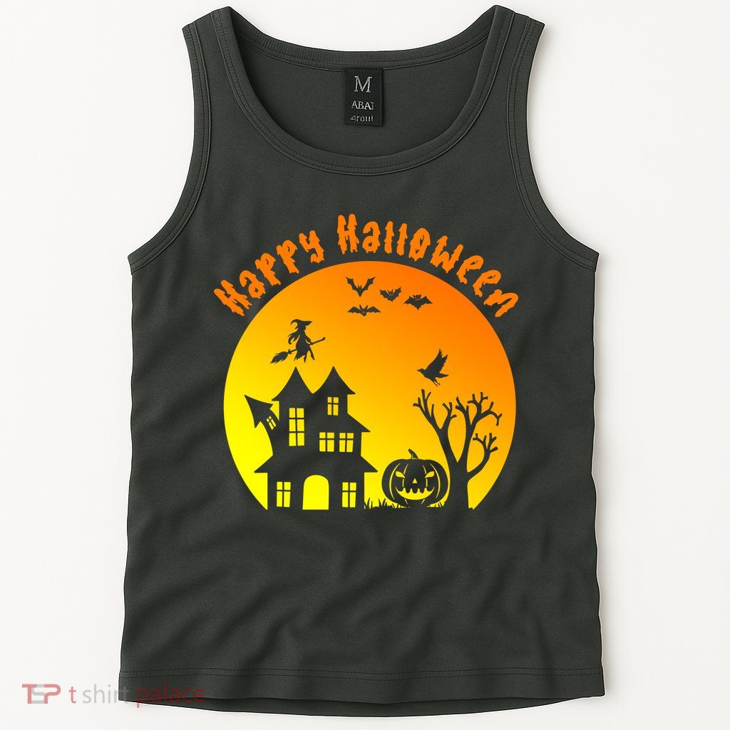 Happy Halloween Festive Spooky Tank Top