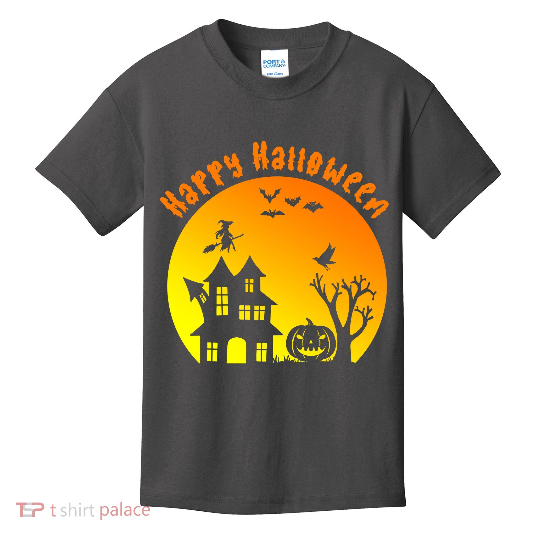 Happy Halloween Festive Spooky Kids T-Shirt