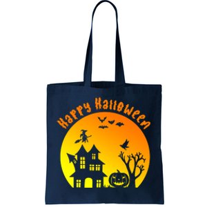 Happy Halloween Festive Spooky Tote Bag