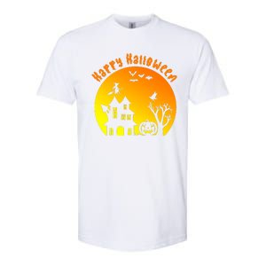 Happy Halloween Festive Spooky Softstyle CVC T-Shirt