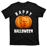 Happy Halloween Funny Joe Biden Jack O Lantern T-Shirt