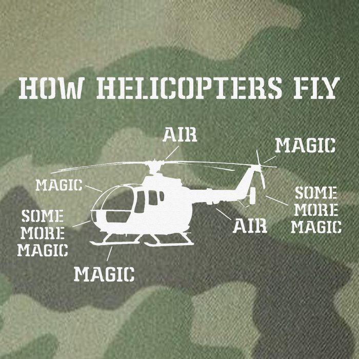 How Helicopters Fly Funny Helicopter Pilot Legacy Tie Dye Trucker Hat