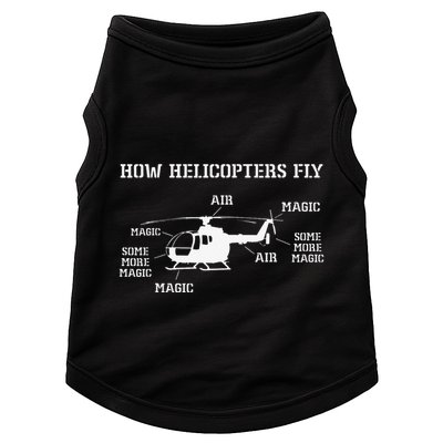 How Helicopters Fly Funny Helicopter Pilot Doggie Tank