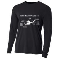 How Helicopters Fly Funny Helicopter Pilot Cooling Performance Long Sleeve Crew