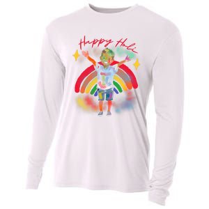 Happy Holi Festival Family Outfit India Hindu Cooling Performance Long Sleeve Crew