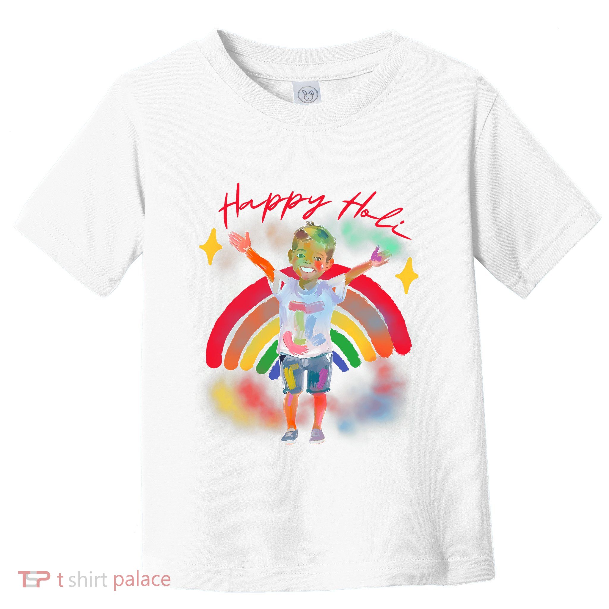 Happy Holi Festival Family Outfit India Hindu Toddler T-Shirt