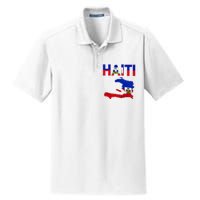 Happy Haitian Flag Day Cool Haiti Flag Map Haitian Pride Dry Zone Grid Polo