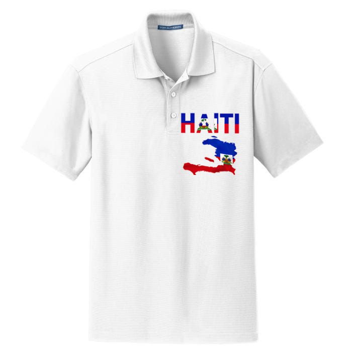 Happy Haitian Flag Day Cool Haiti Flag Map Haitian Pride Dry Zone Grid Polo