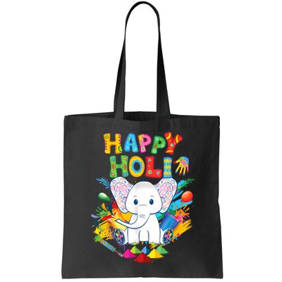 Happy Holi Festival India Color Elephant Hindu  Bag