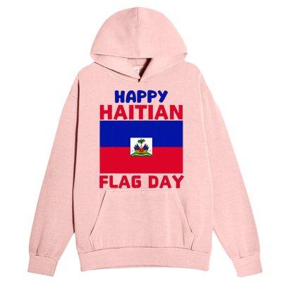 Happy Haitian Flag Day Cool Haiti Flag Pride Urban Pullover Hoodie