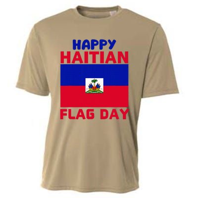 Happy Haitian Flag Day Cool Haiti Flag Pride Cooling Performance Crew T-Shirt