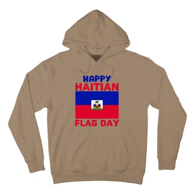 Happy Haitian Flag Day Cool Haiti Flag Pride Hoodie