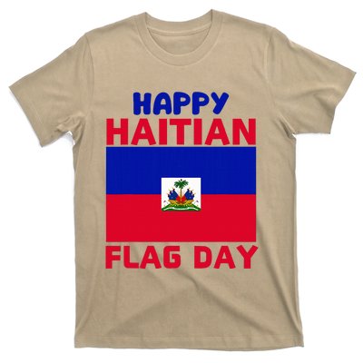 Happy Haitian Flag Day Cool Haiti Flag Pride T-Shirt