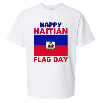 Happy Haitian Flag Day Cool Haiti Flag Pride Sueded Cloud Jersey T-Shirt