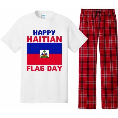 Happy Haitian Flag Day Cool Haiti Flag Pride Pajama Set