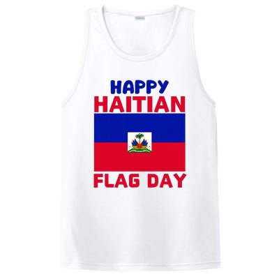 Happy Haitian Flag Day Cool Haiti Flag Pride PosiCharge Competitor Tank