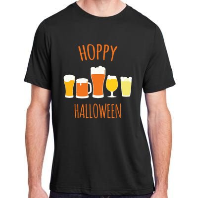 Hoppy Halloween Funny Halloween Beer Drinking Gift Adult ChromaSoft Performance T-Shirt