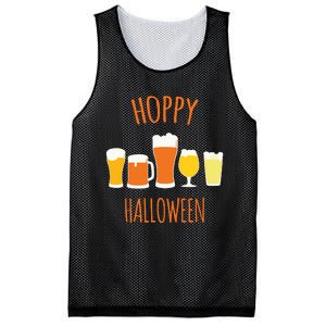 Hoppy Halloween Funny Halloween Beer Drinking Gift Mesh Reversible Basketball Jersey Tank