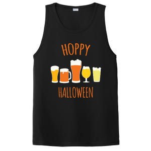 Hoppy Halloween Funny Halloween Beer Drinking Gift PosiCharge Competitor Tank