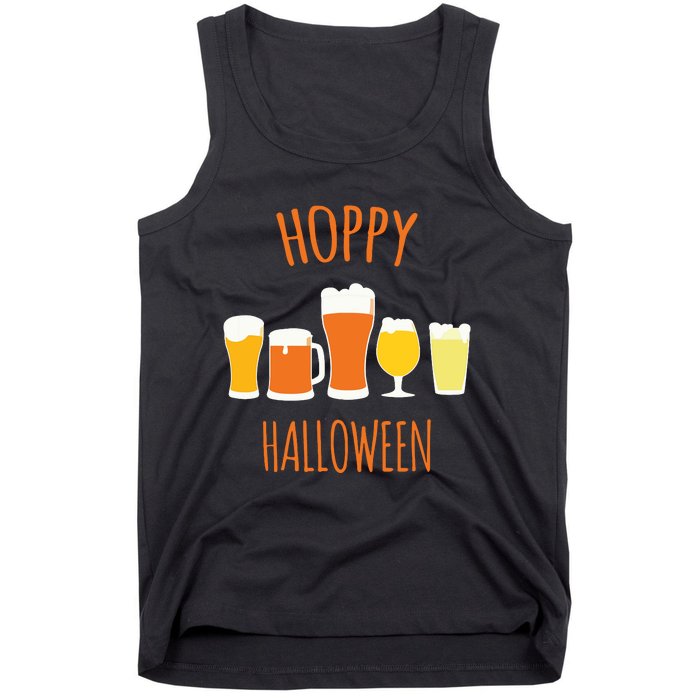 Hoppy Halloween Funny Halloween Beer Drinking Gift Tank Top