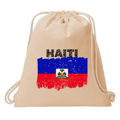 Haiti Haitian Flag Day Haitian Pride Drawstring Bag