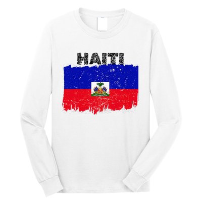 Haiti Haitian Flag Day Haitian Pride Long Sleeve Shirt