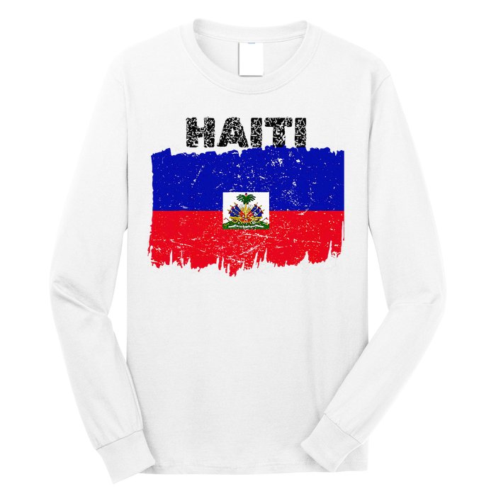 Haiti Haitian Flag Day Haitian Pride Long Sleeve Shirt