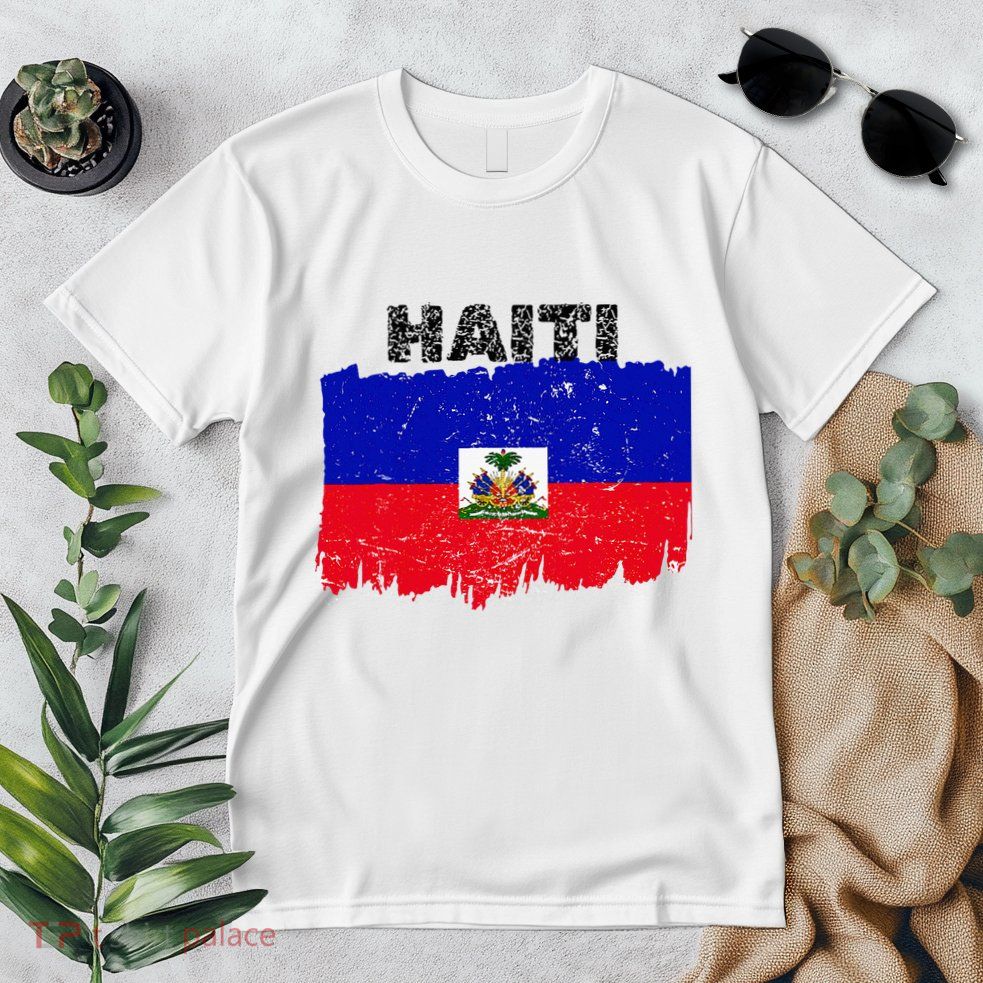 Haiti Haitian Flag Day Haitian Pride Premium T-Shirt