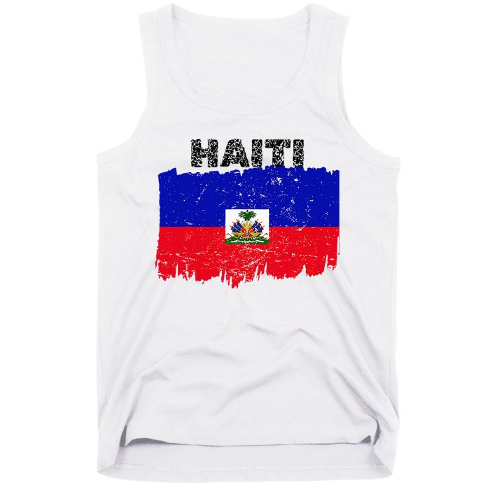 Haiti Haitian Flag Day Haitian Pride Tank Top