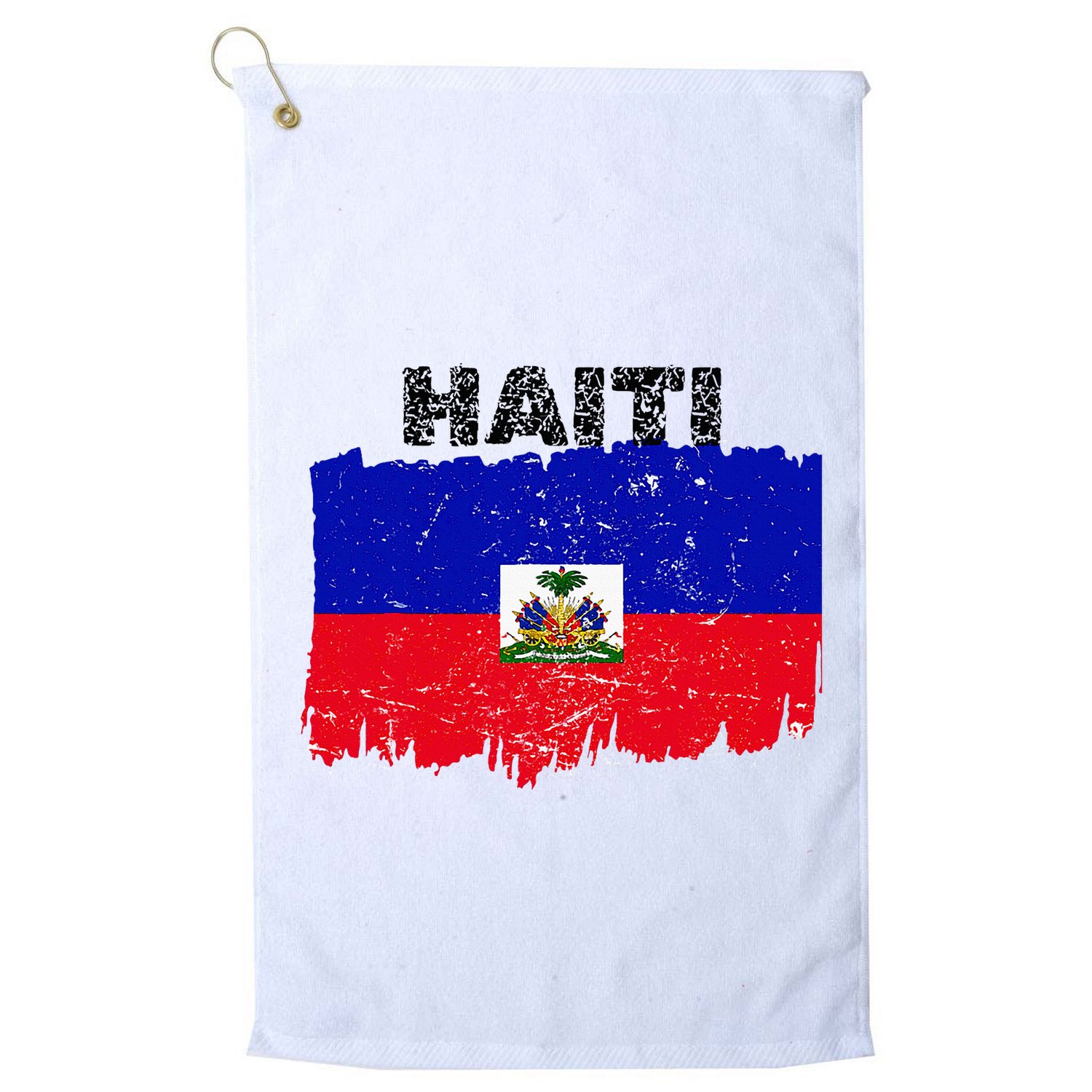 Haiti Haitian Flag Day Haitian Pride Golf Towel