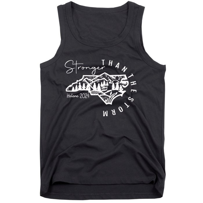 Hurricane Helene Flooding Fundraiser For Western North Carolina Appalachia Tank Top