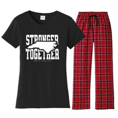 Hurricane Helene Flooding Fundraiser For Western North Carolina Appalachia Women's Flannel Pajama Set