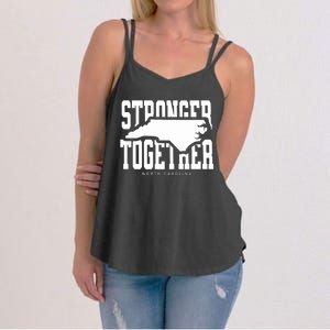 Hurricane Helene Flooding Fundraiser For Western North Carolina Appalachia Women's Strappy Tank