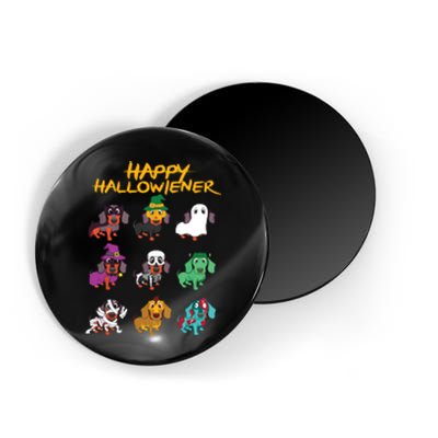 Happy Halloweiner Funny Dogs Lover Magnet