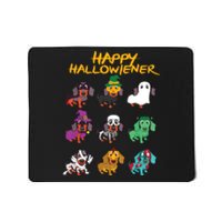 Happy Halloweiner Funny Dogs Lover Mousepad