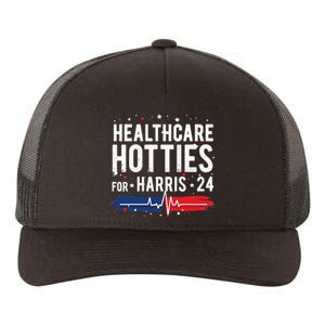 Healthcare Hotties For Harris 24 Quote Yupoong Adult 5-Panel Trucker Hat