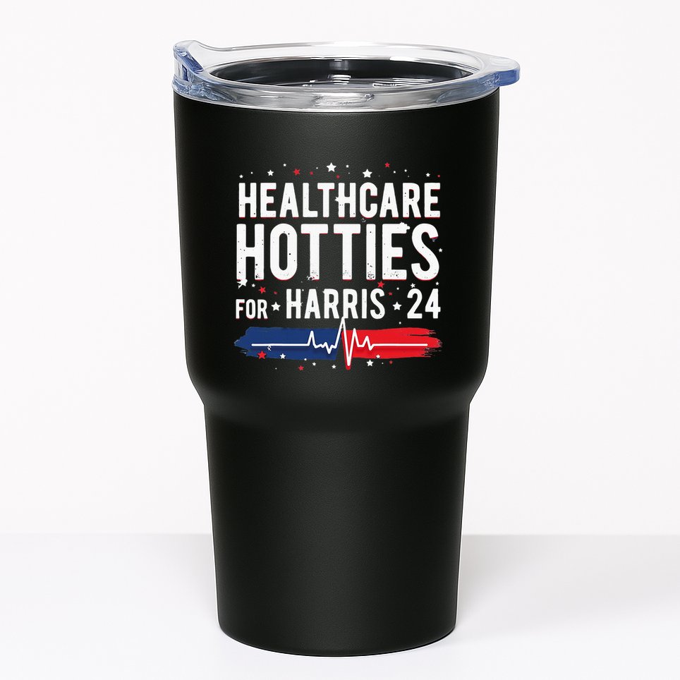 Healthcare Hotties For Harris 24 Quote Tumbler