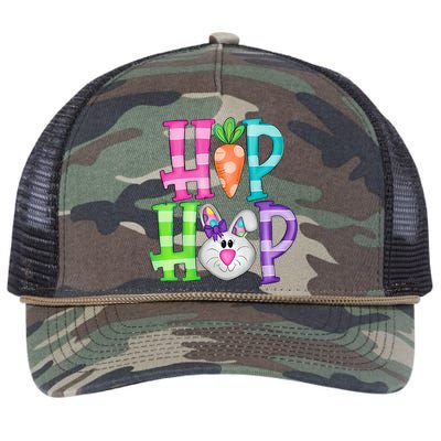 Hip Hop Funny Easter Day Easter Egg Bunny Gift Idea Retro Rope Trucker Hat Cap