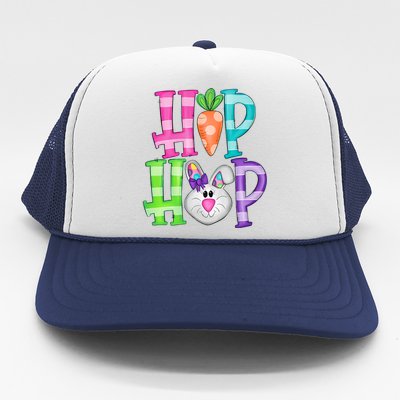 Hip Hop Funny Easter Day Easter Egg Bunny Gift Idea Trucker Hat