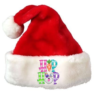 Hip Hop Funny Easter Day Easter Egg Bunny Gift Idea Premium Christmas Santa Hat