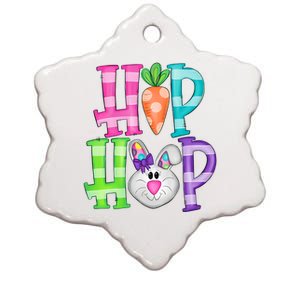 Hip Hop Funny Easter Day Easter Egg Bunny Gift Idea Ceramic Star Ornament