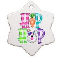 Hip Hop Funny Easter Day Easter Egg Bunny Gift Idea Ceramic Star Ornament