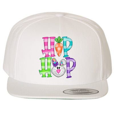 Hip Hop Funny Easter Day Easter Egg Bunny Gift Idea Wool Snapback Cap