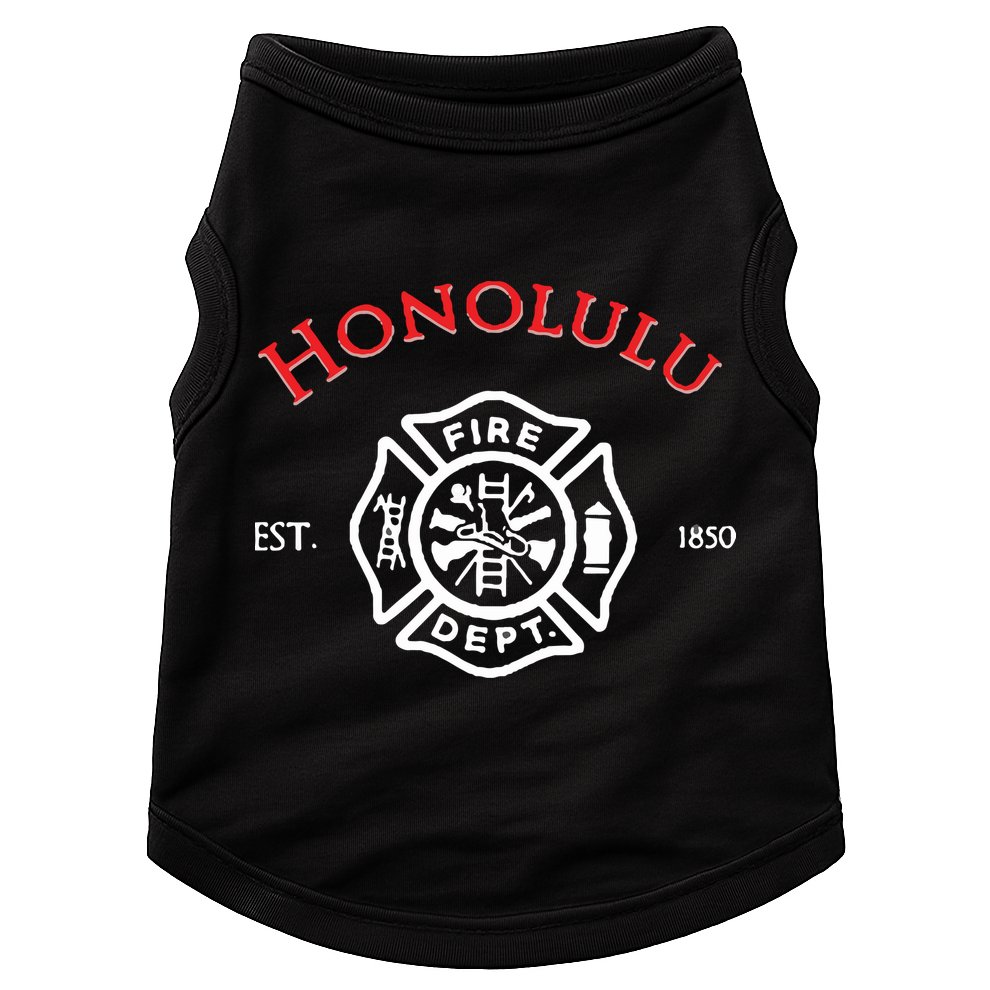 Honolulu Hawaii Fire Department Firefighters Rescue Doggie Tank