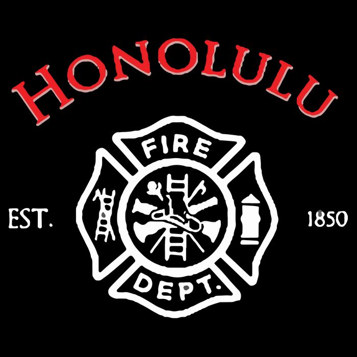 Honolulu Hawaii Fire Department Firefighters Rescue Backpack