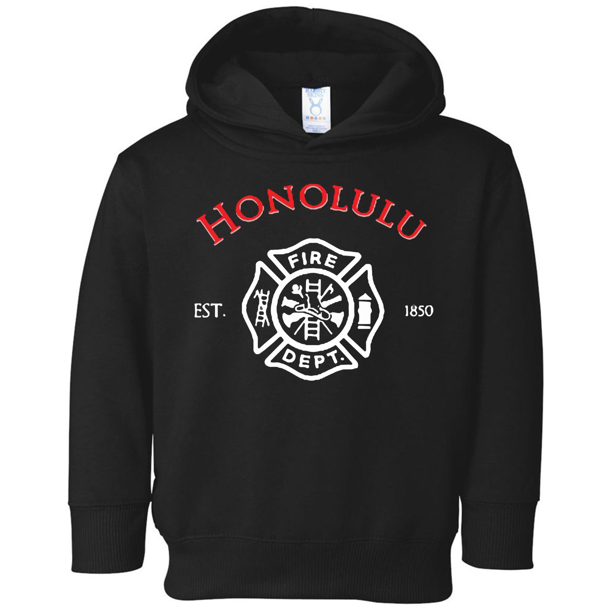 Honolulu Hawaii Fire Department Firefighters Rescue Toddler Hoodie