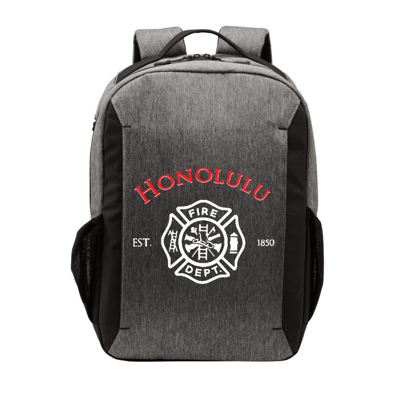 Honolulu Hawaii Fire Department Firefighters Rescue Vector Backpack